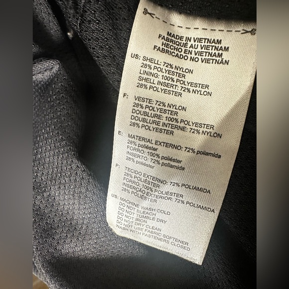 ADIDAS Black w/White Trim Men’s XL Nylon Fully Lined Hooded Windbreaker Jacket - Picture 6 of 12